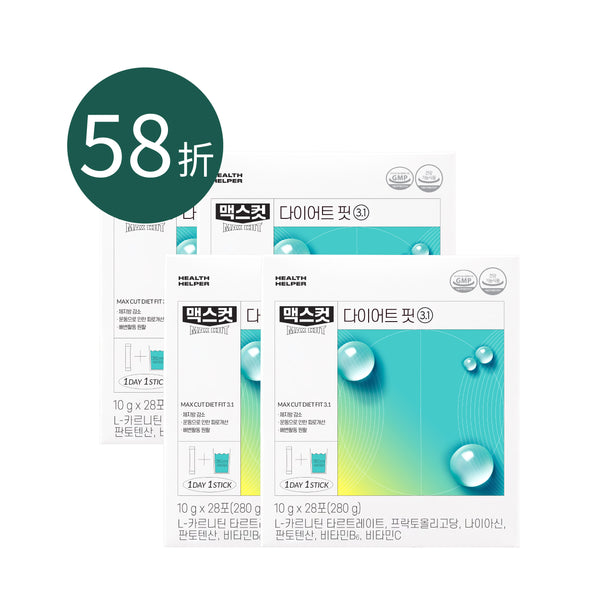 宜螢 X MAXCUT 小綠水28入*4盒