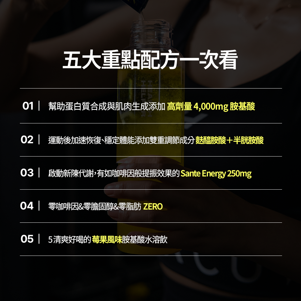 HealthHelper EAA氨基酸補給飲