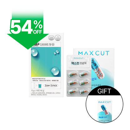 明星爆燃綠燈組 | MAXCUT阻脂膠囊 CR(60顆)*1盒+蒂凡尼小綠水14入*1盒 贈 阻脂膠囊Cr18顆*1盒