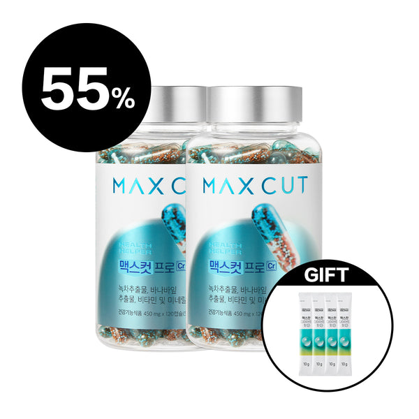 小象 X MaxCut 阻脂膠囊Cr 120顆 *2 贈小綠水2入*2