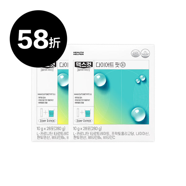龍眼媽 × ᴍᴀxᴄᴜᴛ 小綠水28入*2盒