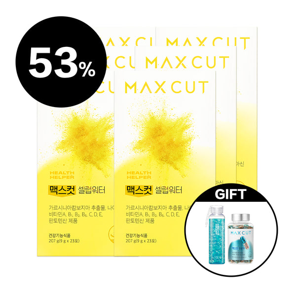 小象 X MaxCut 小黃水*6 贈阻脂膠囊Cr 120顆*1 + 水瓶