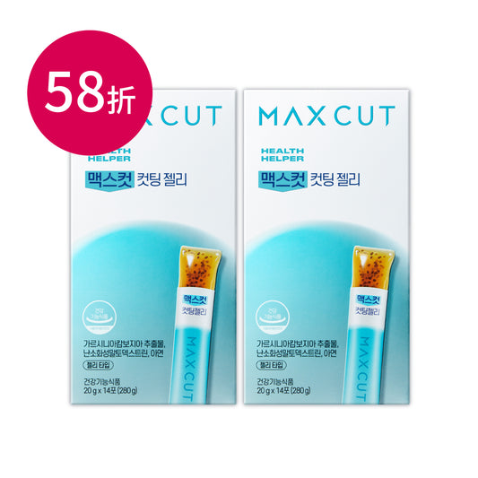 玟伶yura × ᴍᴀxᴄᴜᴛ  輕盈Q果凍14入* 2盒