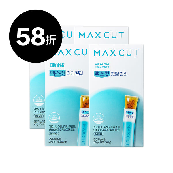 崔咪 X MaxCut 輕盈Q果凍14入* 4盒