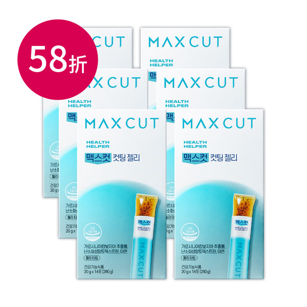 玟伶yura × ᴍᴀxᴄᴜᴛ  輕盈Q果凍14入* 6盒