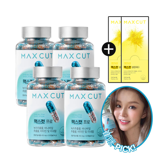 崔咪 X MaxCutPro 阻脂膠囊4入 贈小黃水2入體驗包*2組