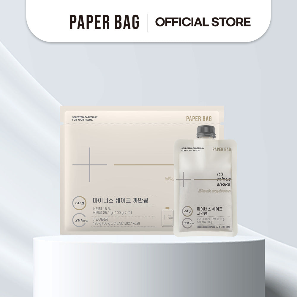 PaperBag 黑豆蛋白代餐奶昔