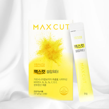 龍眼媽 X MaxCut 小黃水4盒 贈水瓶 阻脂膠囊18入